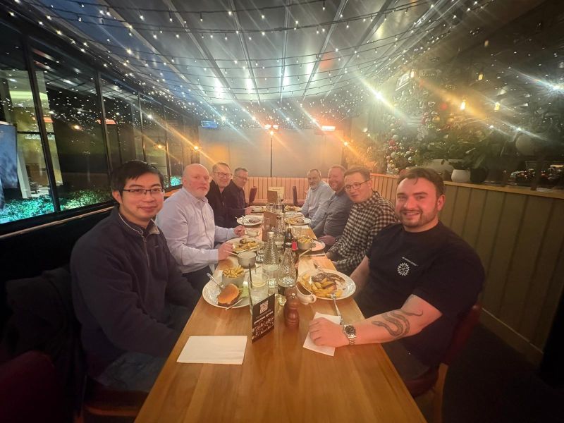 RecOps Symposium dinner in Leeds